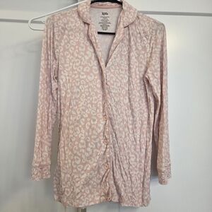 Dream Big Little Pink Patterned Pajama Set (bamboo)